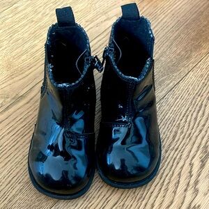 Toddler girl black boots